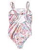 Raisins Big Girls Paisley Print One-Piece Swimsuit, Color:Multi - Image 2