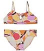 Raisins Big Girls Adjustable Shoulder Strap Allover Print 2-Piece Swimsuit - Image 1