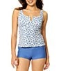 Raisins Daisy Dreamer V-Wire Tankini Swim Top - Image 3