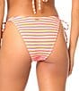 Raisins Scallop Texture Stripe Triangle Swim Top & High Leg Cheeky Coverage Tie Side Swim Bottom - Image 5