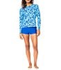Raisins Solid Shirred Surf Boy Short Swim Bottom - Image 3