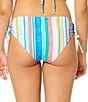 Raisins Valley Girl Stripe Triangle Swim Top & Side Tie Hipster Swim Bottom - Image 5