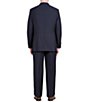 Color:Navy - Image 3 - Ralph by Ralph Lauren Athletic-Fit Solid Flat Front Pants Wool Suit