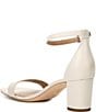 Color:Soft White - Image 3 - Logan Burnished Leather Sandals