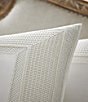 Ralph Lauren Adalia Bedding Collection Caden Euro Sham, Color:White - Image 2