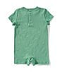 Ralph Lauren Baby Boys Polo Bear Graphic One-Piece Shortall, Color:Green - Image 2
