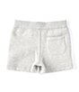 Color:Andover Heather - Image 2 - Baby Boys 3-24 Months Fleece Shorts