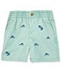 Color:Celadon - Image 1 - Baby Boys 3-24 Months Prepster Marlin Stretch Chino Shorts