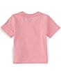 Color:Course Pink - Image 2 - Baby Boys 3-24 Months Short Sleeve Crew Neck Jersey T-Shirt