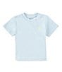 Color:Alpine Blue - Image 1 - Baby Boys 3-24 Months Short-Sleeve Crewneck Jersey T-Shirt