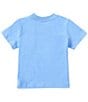 Color:Harbor Island Blue - Image 2 - Baby Boys 3-24 Months Short-Sleeve Dog-Print Jersey T-Shirt