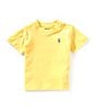 Ralph Lauren Baby Boys Short Sleeve Cotton T-Shirt, Color:Oasis Yellow - Image 1