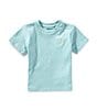 Ralph Lauren Baby Boys Short Sleeve Cotton T-Shirt, Color:Parakeet - Image 1