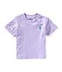 Ralph Lauren Baby Boys Short Sleeve Cotton T-Shirt, Color:Sky Lavender - Image 1