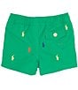 Color:Preppy Green - Image 2 - Ralph Lauren Baby Boys 3-24 Months Traveler Swim Trunks