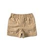Color:Classic Khaki - Image 2 - Baby Boys 3-24 Months Twill Shorts
