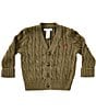 Ralph Lauren Baby Boys Long-Sleeve Cable-Knit Cardigan - Image 2