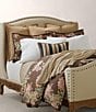 Color:Brown - Image 2 - Brinly Floral Cotton Comforter