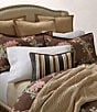 Color:Brown - Image 3 - Brinly Floral Cotton Comforter