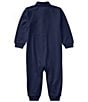 Color:French Navy - Image 2 - Baby Boys Newborn-12 Months Classic Coverall