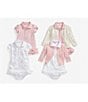 Color:Delicate Pink - Image 3 - Baby Girls 3-24 Months Polo Cupcake Dress