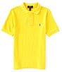 Color:Yellowfin - Image 1 - Childrenswear Big Boys 8-20 Classic Mesh Polo Shirt