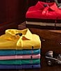 Color:Carmel Pink - Image 3 - Childrenswear Big Boys 8-20 Classic Mesh Polo Shirt