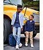 Polo Ralph Lauren Big Boys Short Sleeve Classic Mesh Polo Shirt, Color:Refined Navy - Image 5
