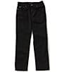 Color:Baker Black - Image 1 - Childrenswear Big Boys 8-20 Slim-Fit Denim Jeans