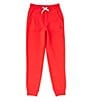 Color:RL2000 Red - Image 1 - Big Boys 8-20 Fleece Jogger Pants