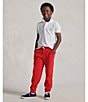 Polo Ralph Lauren Big Boys Fleece Jogger Pants, Color:RL2000 Red - Image 5