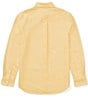 Color:Yellow - Image 2 - Big Boys 8-20 Solid Long-Sleeve Oxford Shirt