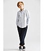 Color:Aviator Navy - Image 3 - Big Boys 8-20 Suffield Flat Front Chino Pants
