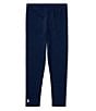 Color:French Navy - Image 1 - Big Girls 7-16 Stretch Jersey Leggings