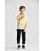 Color:Vestry - Image 4 - Little Boys 2T-7 Hampton Dark Wash Denim Jeans