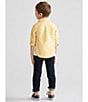 Color:Vestry - Image 5 - Little Boys 2T-7 Hampton Dark Wash Denim Jeans