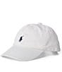 Ralph Lauren Baby Boys Preppy Baseball Cap, Color:White - Image 1