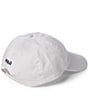 Ralph Lauren Baby Boys Preppy Baseball Cap, Color:White - Image 2