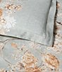 Color:Sage - Image 5 - Elisabetta Bedding Collection Floral Print Cotton Comforter