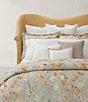 Color:Sage - Image 2 - Elisabetta Bedding Collection Floral Print Cotton Comforter