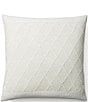 Color:Chic Cream - Image 1 - Francois Rylee Emroidered Square Pillow
