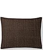 Ralph Lauren Helen Wool Throw Pillow, Color:Chocolate - Image 1