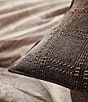 Ralph Lauren Helen Wool Throw Pillow, Color:Chocolate - Image 3