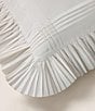 Ralph Lauren Jordyn Pleated Decorative Throw Square Pillow - Image 2