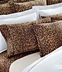 Color:Tan - Image 4 - Montgomery Leopard Percale Sheets