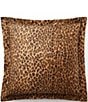Color:Tan - Image 1 - Montogomery Leopard Pillow