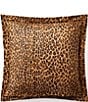 Color:Tan - Image 2 - Montogomery Leopard Pillow