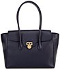 Lauren Ralph Lauren Pebbled Leather Large Tanner Satchel Bag,New Products : American Fashion Style Bags On Sale