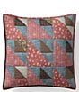 Ralph Lauren Rayne Floral Patchwork Decorative Throw Square Pillow - Image 1