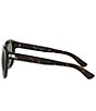 Color:Dark Havana - Image 3 - Women's Rl8180 54mm Oval Sunglasses